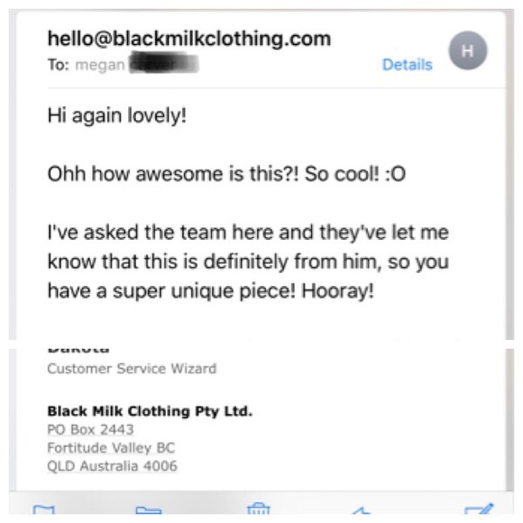 🖋Signed Blackmilk rainbow galaxy dress!!😍 - Picture 8 of 8